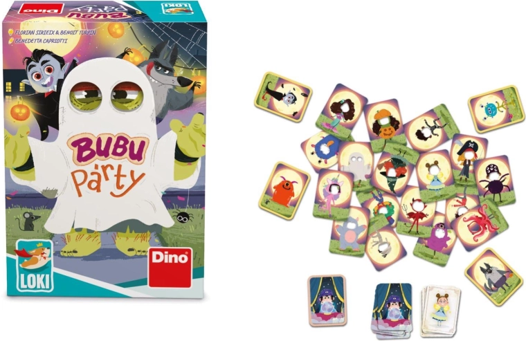 Jeu de société pour enfants Bubu Party en boîte