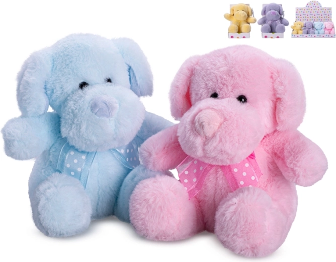 Chien en peluche 15 cm – assis