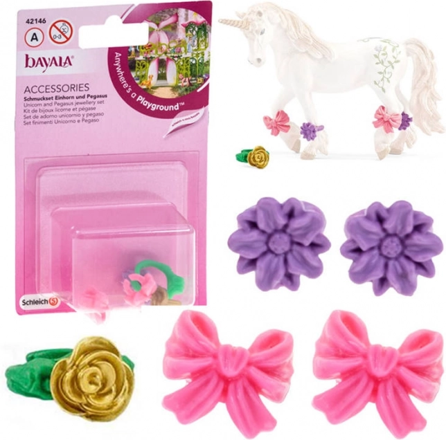 Schleich bijoux pour licorne et pégase