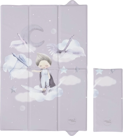 Matelas à langer de voyage Ceba Baby Basic Celebration 60 × 40 cm