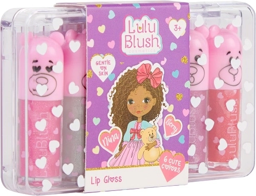 Create It! LuluBlush gloss pour lèvres pour enfants – lot de 6
