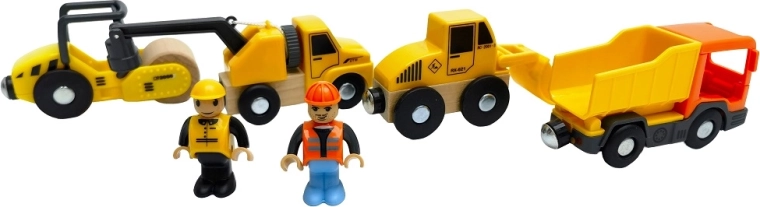 2Kids Toys ensemble de machines de chantier avec figurines