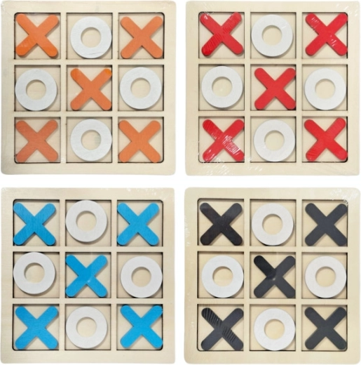 Jeu de voyage en bois Morpion