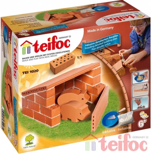Kit de construction Teifoc maison Pigs - 1 pièce