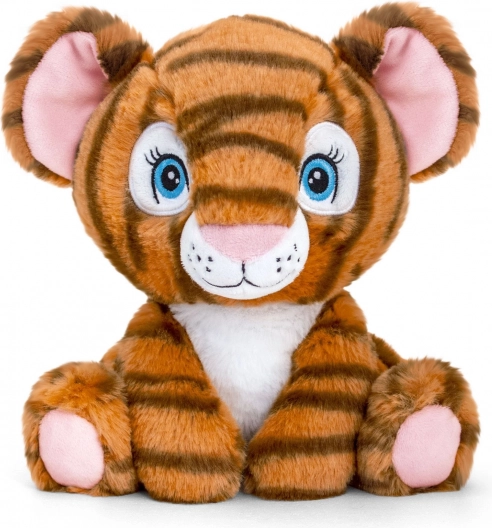 Keel Toys Keeleco tigre en peluche écologique 16 cm