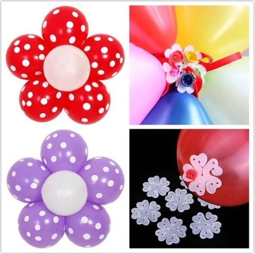 Supports en plastique pour ballons TORO 6,5 cm, 10 pcs