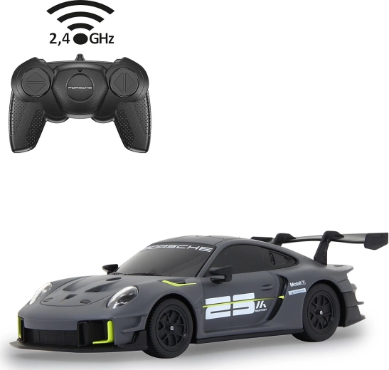 Voiture radiocommandée JAMARA Porsche 911 GT2 RS Clubsport 25 1:24 grise