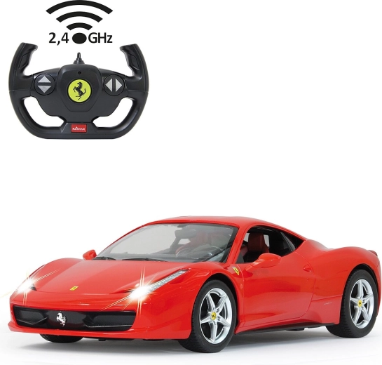 Voiture télécommandée JAMARA Ferrari 458 Italia 1:14 rouge