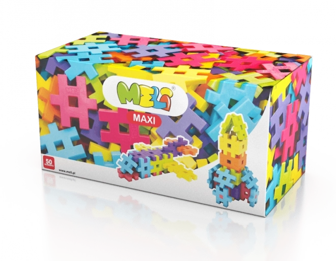 Jeu de construction MELI Maxi 50 pcs
