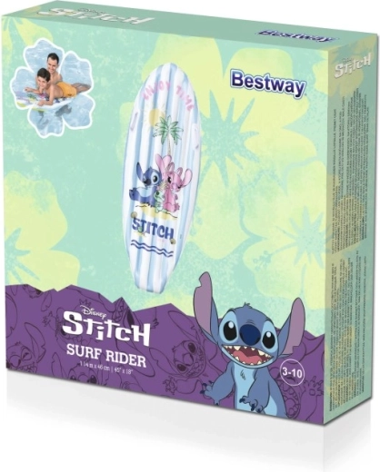 Planche de surf gonflable DISNEY Stitch 114 × 46 cm avec poignées