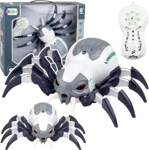 Araignée robotique RC avec fumée, lumières et sons