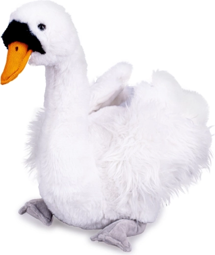 Cygne en peluche 30 cm pour bébés