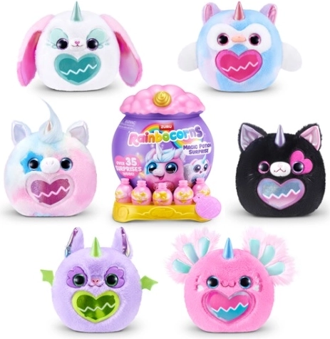 Grand doudou licorne ZURU Rainbocorns Magicorn