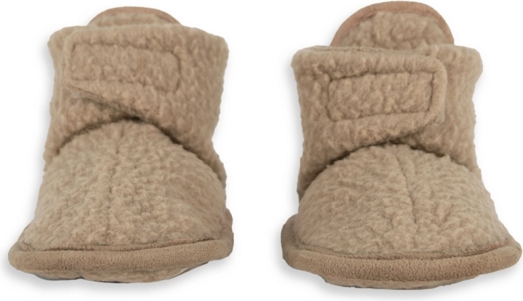 Chaussons Lodger teddy beige 12–18 mois - 1 pièce