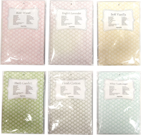 Sachet parfumé 15 g (mix 6 variantes) 10 × 15 cm