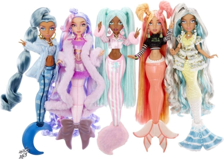 Poupée MERMAZE Mermaidz sirène – pyjama party