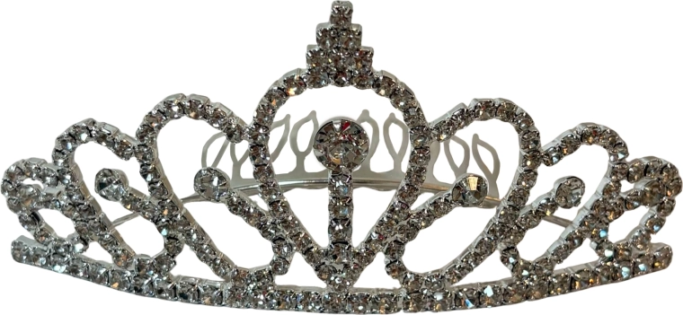PINK serre-tête Royal Crown pour petites princesses