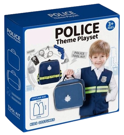 Valisette de police avec coffret de jeu Sparkys