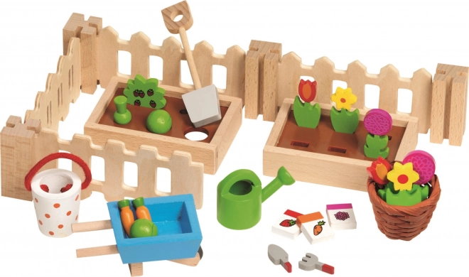 Goki Mon petit jardin - accessoires pour maison de poupée