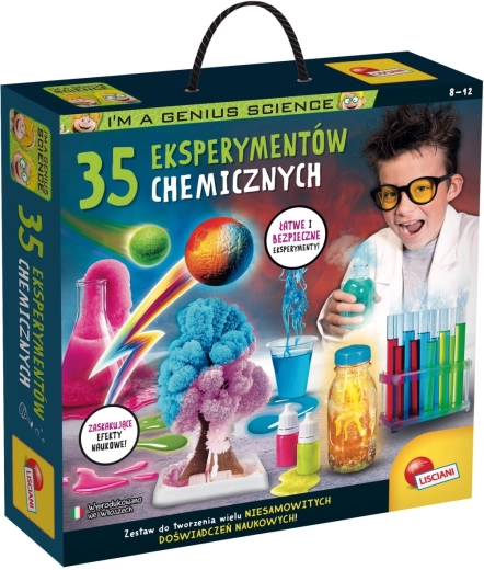Kit scientifique I’m a Genius – 35 expériences de chimie