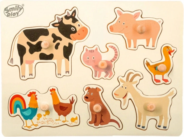 Puzzle Les animaux de la ferme