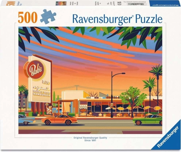 Puzzle Ravensburger restaurant américain 500 pièces