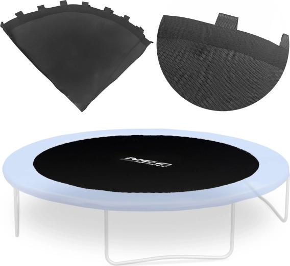 Toile de saut pour trampoline Neo-Sport 140 cm (4,5 ft), 30 attaches