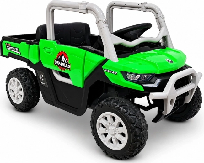 Voiture électrique pour enfant 4x4 24 V verte