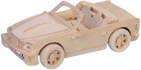 Woodcraft puzzle 3D en bois voiture BMW – grand modèle