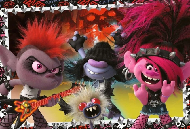 Puzzle RAVENSBURGER Trolls : Tournée mondiale 35 pièces