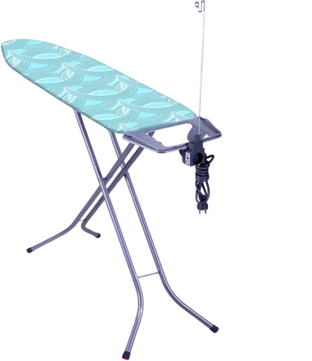 Eurogold planche à repasser 120 × 38 cm avec prise et hauteur réglable