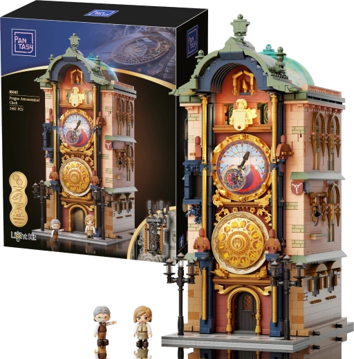 Pantasy Horloge astronomique de Prague – kit de construction avec éclairage LED
