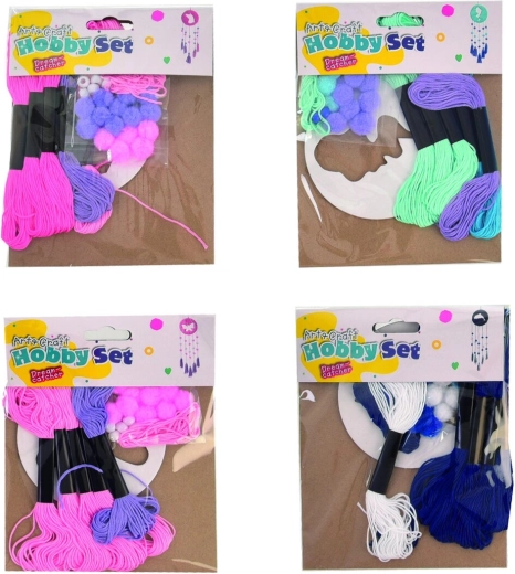 Kit créatif pour fabriquer un attrape-rêves