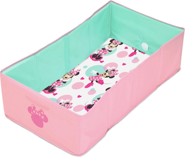 Baignoire de voyage pliable Bright Starts Minnie Mouse TuckAway pour enfants à partir de 12 mois