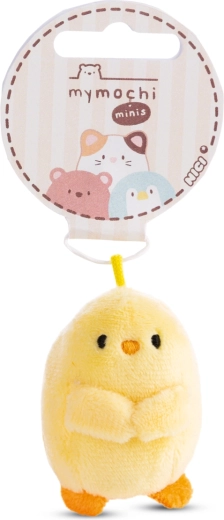 Porte-clés peluche poussin MYMOCHI by NICI 5 cm