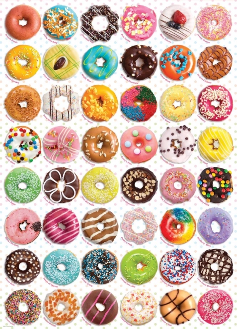 Puzzle EUROGRAPHICS Donuts 1000 pièces