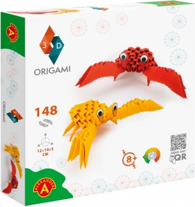 Origami 3D Crabes kit créatif