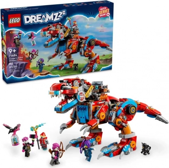 LEGO DREAMZzz Dinorobot C‑Rex de Cooper