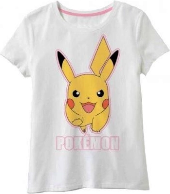 T-shirt blanc Pokémon
