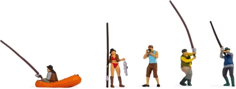 Noch set de figurines Pêche