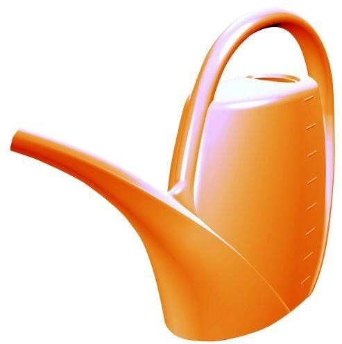 Arrosoir en plastique 1,7 l orange