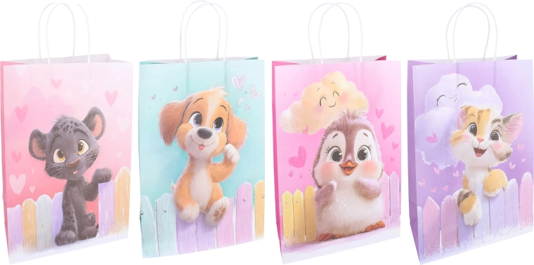 Sac cadeau pour enfant M 25 × 33 × 12 cm - 1 pièce