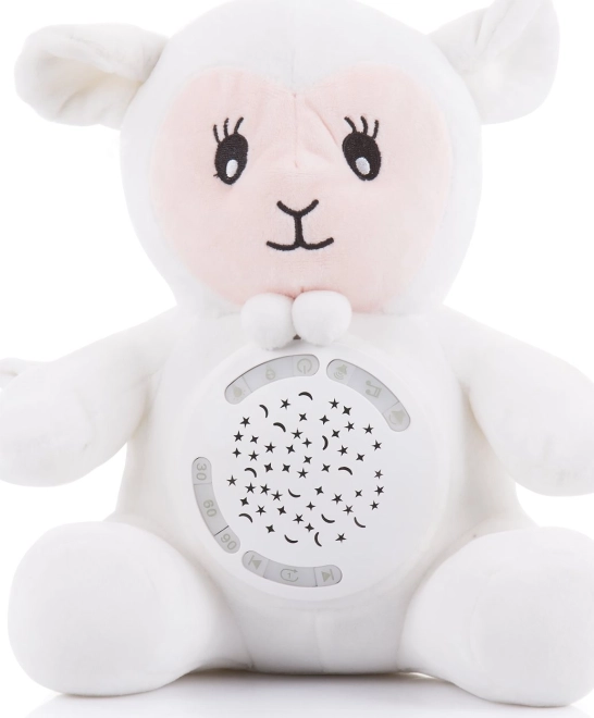 Mouton en peluche avec projecteur et musique CHIPOLINO