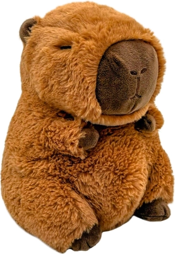 Steppos peluche chauffante pour micro-ondes capybara