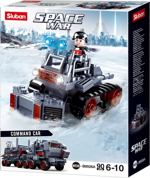 Sluban Space War véhicule des forces de maintien de l’ordre