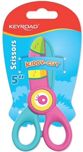 Ciseaux de sécurité pour enfants KEYROAD Flamingo 12,5 cm