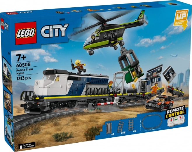 LEGO City – braquage du train de police