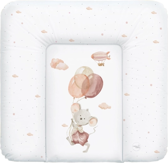 Ceba Baby matelas à langer souple Basic Mouse 75 × 72 cm