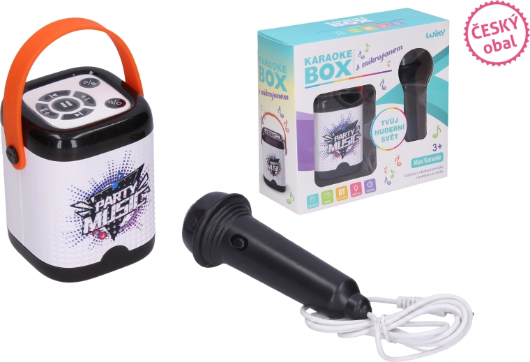 Enceinte karaoké avec microphone