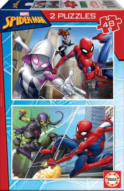 Educa puzzle Spiderman 2 x 48 pièces